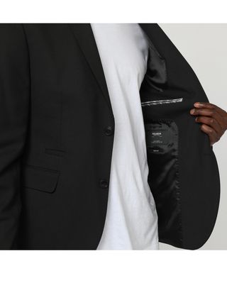 Pull&Bear. Chaqueta blazer negra. Talla 50 / L