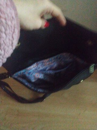 Bandolera color negro Misako