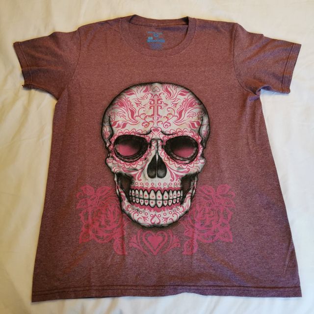 camiseta calavera talla m