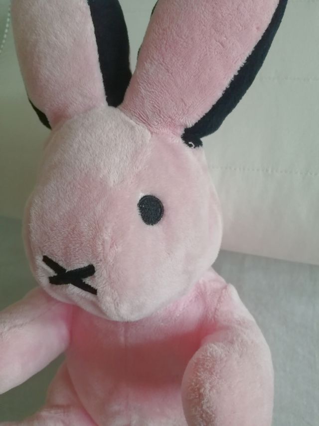 Coniglio Rosa di peluche