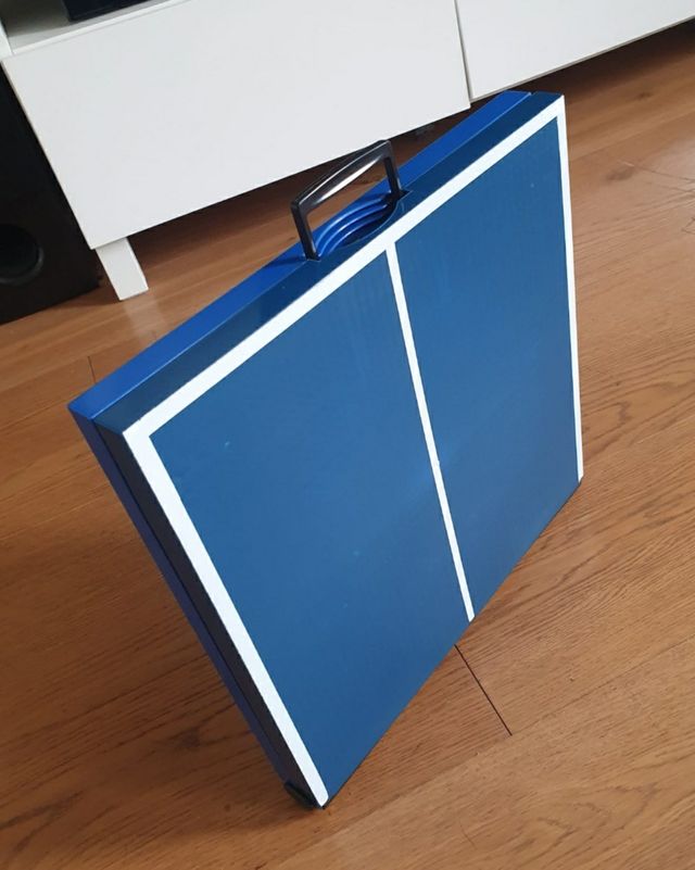 Ping pong mini plegable. + 2 palas y 2 pelotas
