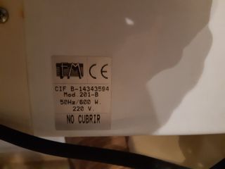 ESTUFA O CALENTADOR PEQUEÑO