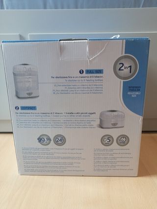estirilizador de biberones marca CHICCO.