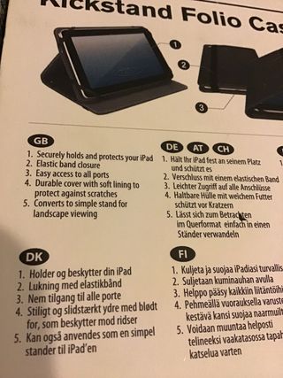 New Targus Case for iPad only 14€.