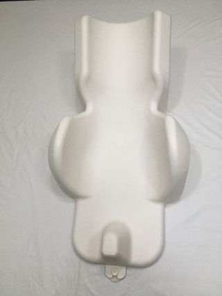 Bañera okbaby onda y asiento blanco de baño bebé