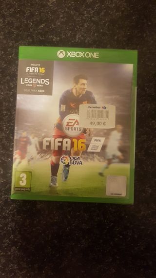 Juegos XBOX ONE FIFA 15 y FIFA 16