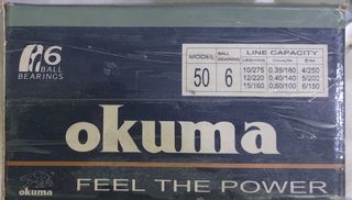 Carrete de pesca OKUMA 
