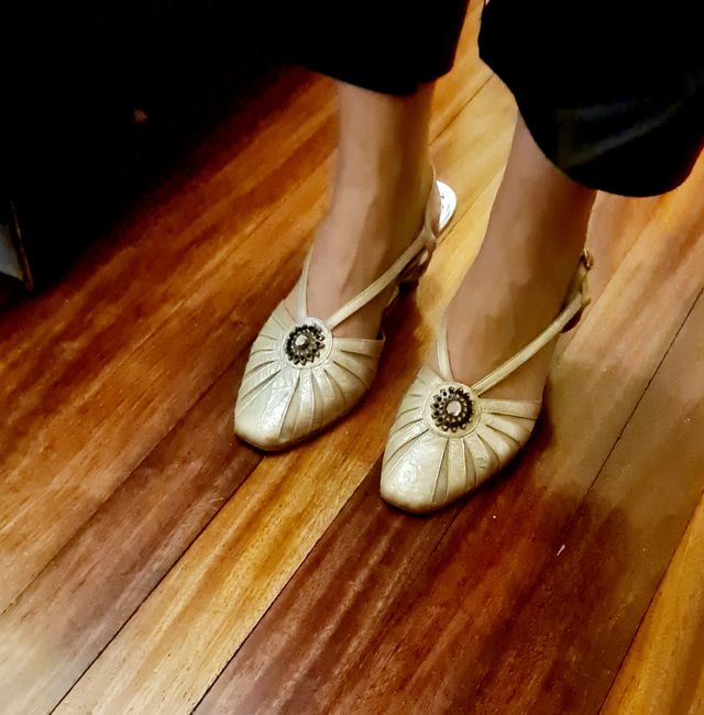 Zapatos y bolso de fiesta