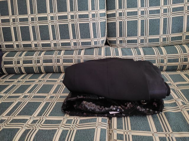 bolso de varios colores en parches