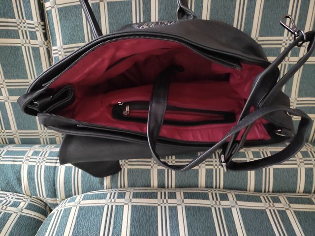 bolso de varios colores en parches