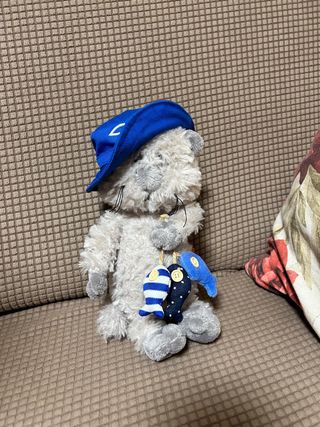 Peluche gato pescador