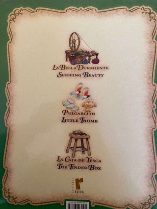 8 Libros infantiles bilingües Ingles -Castellano