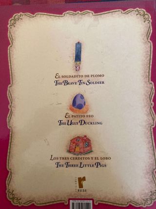 8 Libros infantiles bilingües Ingles -Castellano