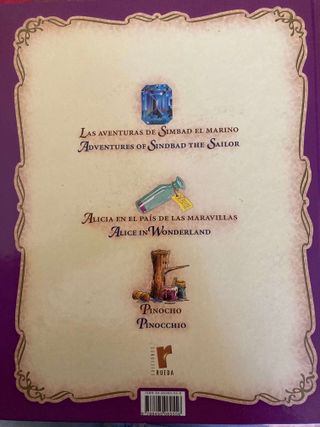 8 Libros infantiles bilingües Ingles -Castellano