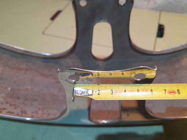 Parafango anteriore metallico Yamaha SR250