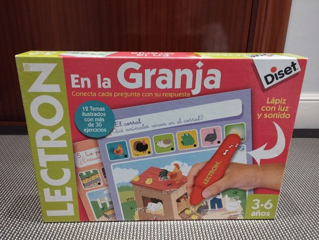 Juego didactico en la granja Diset