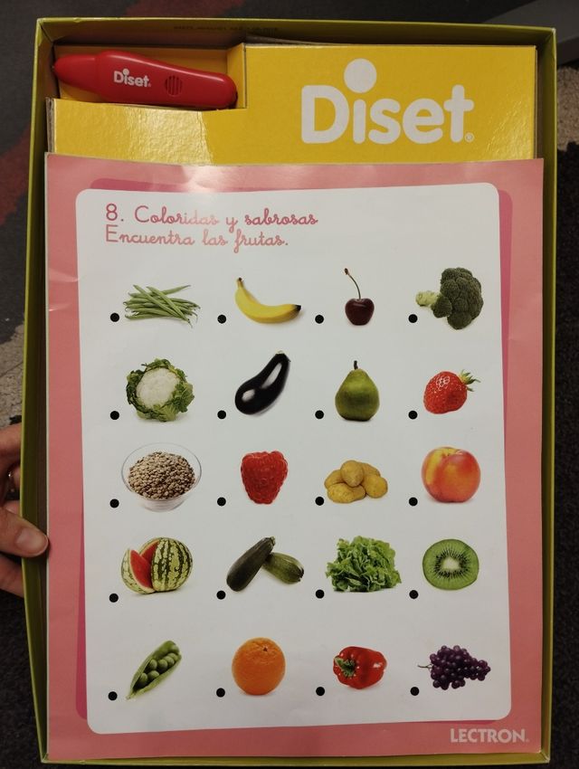 Juego didactico en la granja Diset