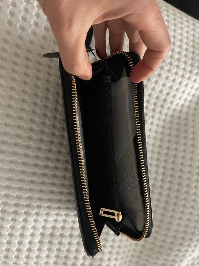 Cartera mujer Guess, piel, color negro