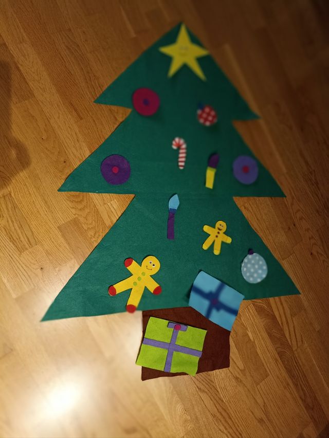 Árbol de Navidad Fieltro