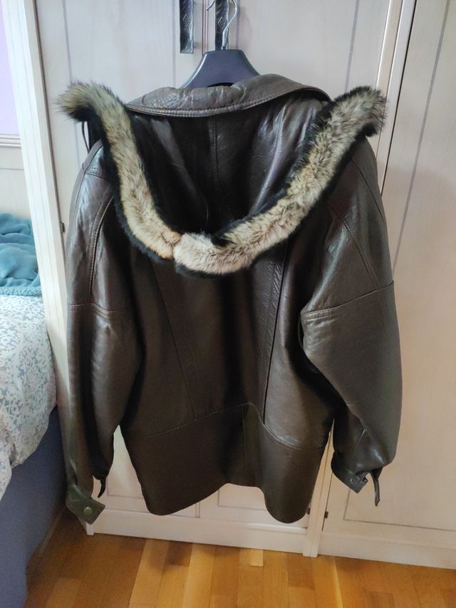 chaquetón de piel