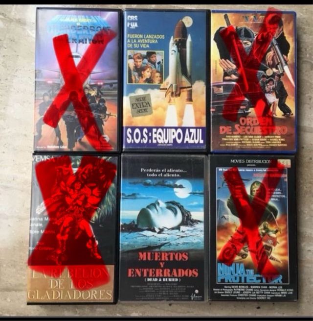 Peliculas vhs