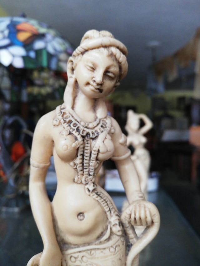 scultura vintage Divinità Indù