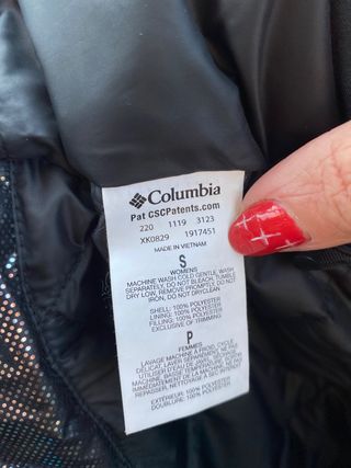 Chaqueta Columbia con forro térmico