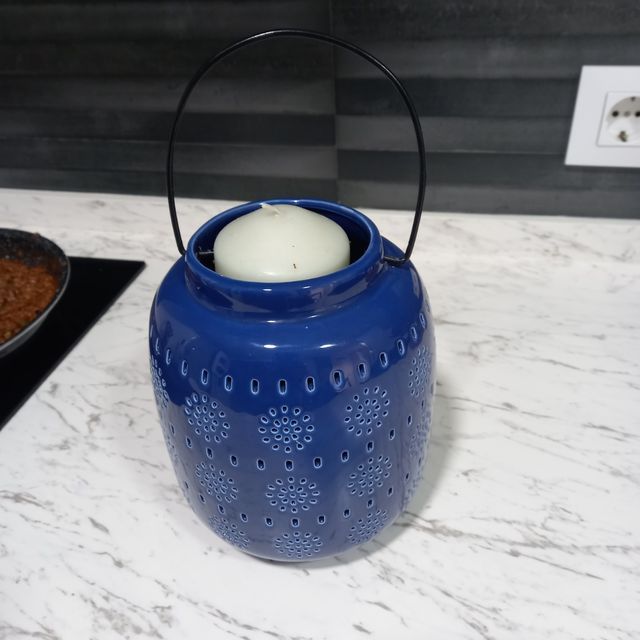 Farol para Velas de Cerámica