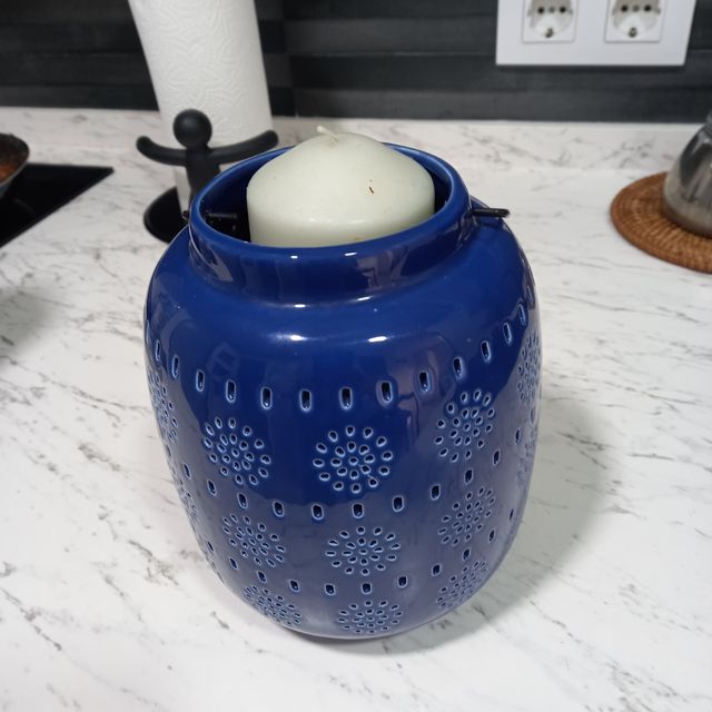 Farol para Velas de Cerámica