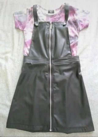 Pichi en polipiel talla/ XS/34/6 color/negro