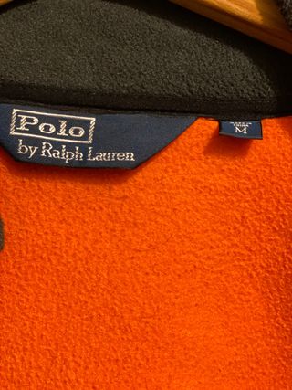 Forro Polar Ralph Lauren Maranja