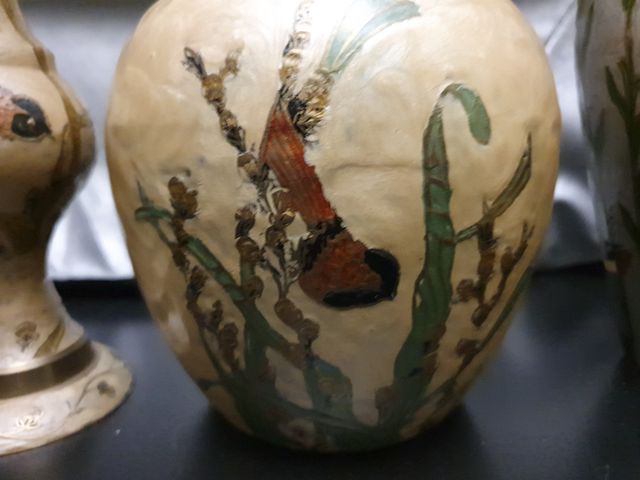 Jarrones lacados chinos