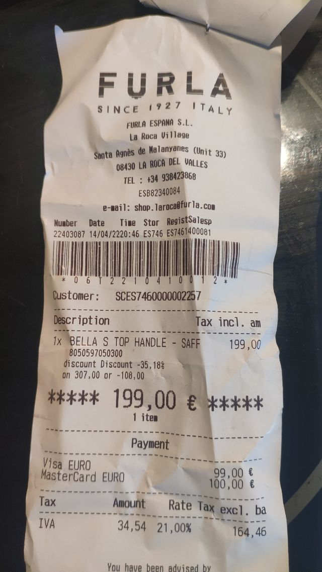 Bolso Furla rojo estrenar