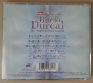En homenaje a Rocío Dúrcal Mejores rancheras CD