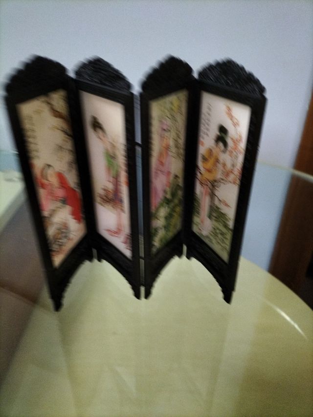 Soprammobile a ventaglio "Le 4 stagioni"