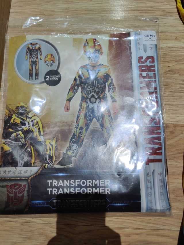 Disfraz de Transformer
