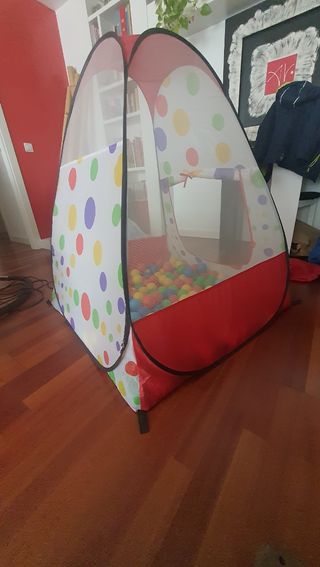 Tienda de campaña de bolas infantil