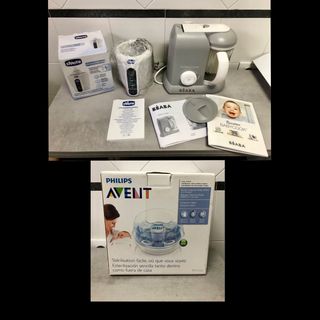 Robot cocina + esterilizador + calientabiberones