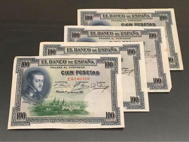 4 Billetes 100 pts