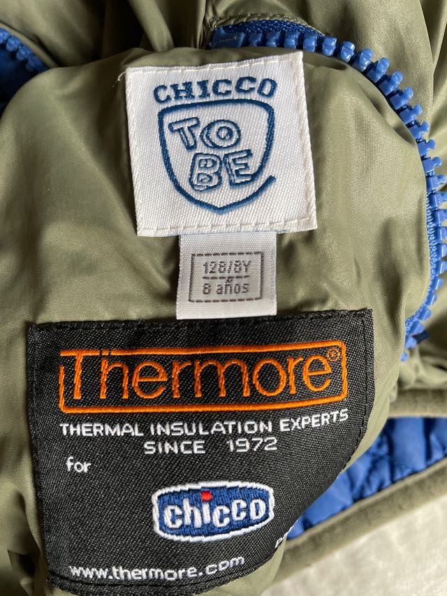 Parka acolchada Chicco talla 8