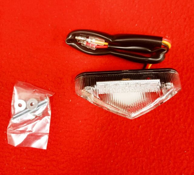 Piloto mini leds con luz de matrícula