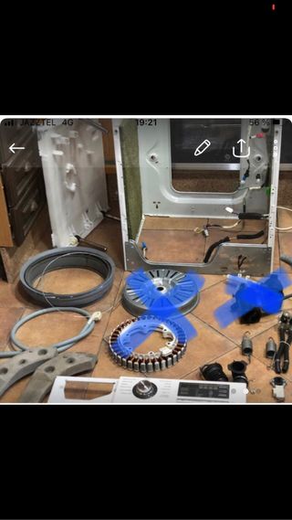 Despiece lavadora LG