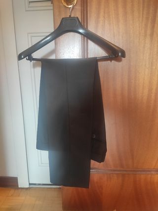 Traje gris oscuro slim fit