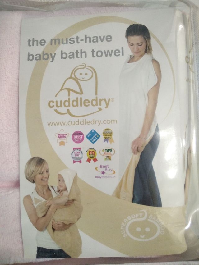 capa de baño CUDDLEDRY original y nueva