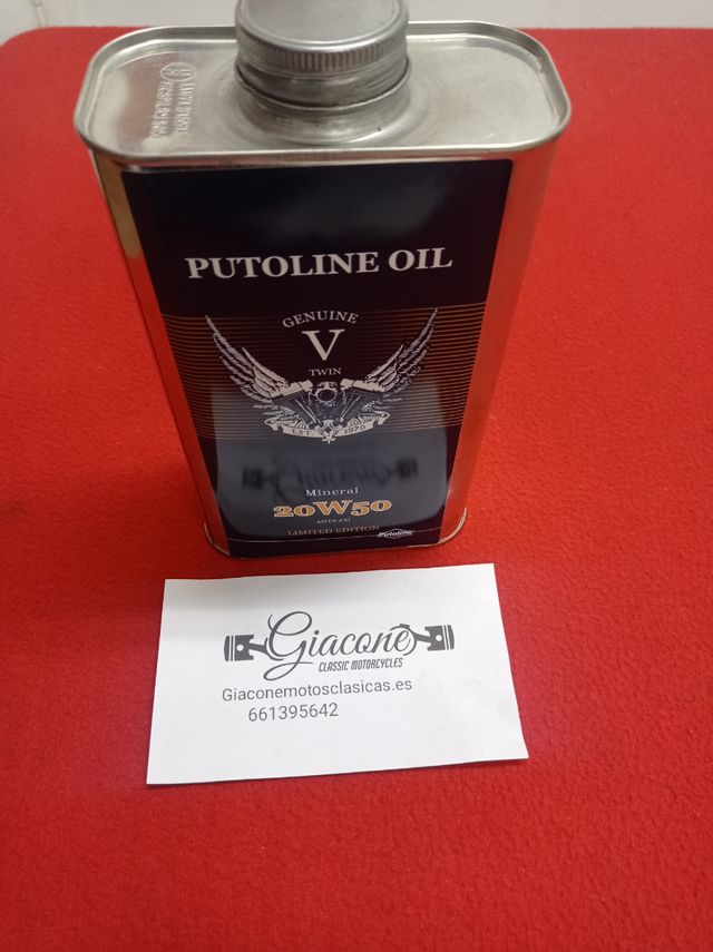 Lata aceite Putoline V-Twin Mineral 20W-50