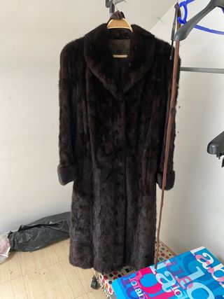 abrigo de piel