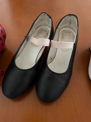 Zapatos de tacón niña flamenco