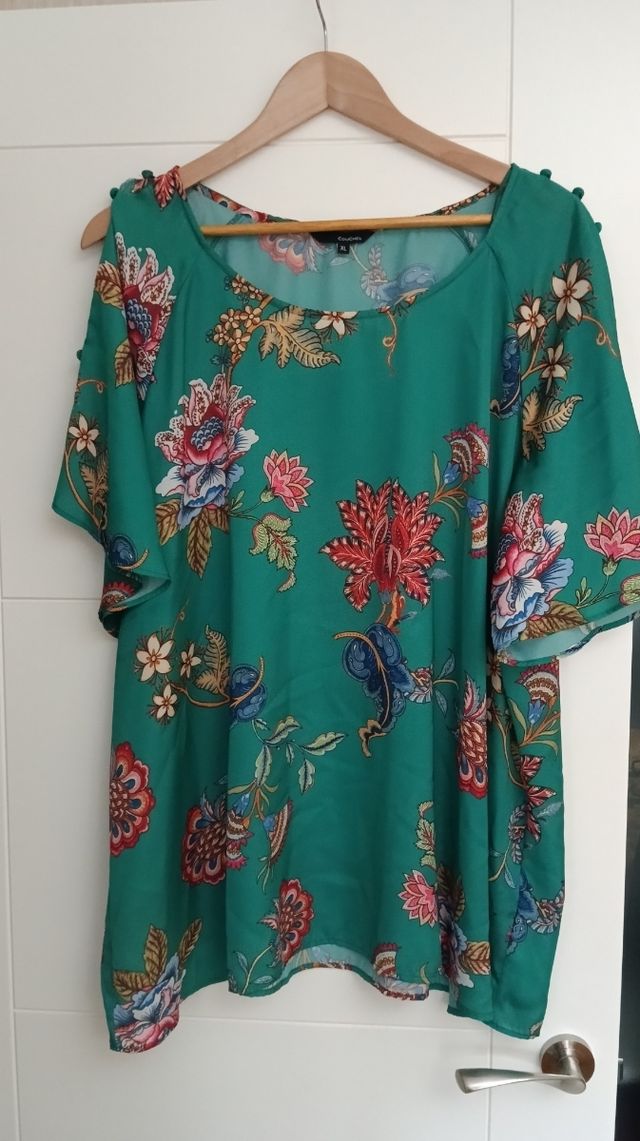 blusa estampada