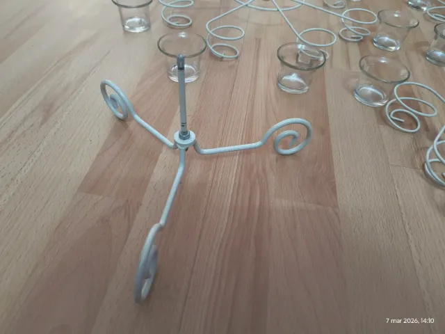 Mesa decorativa postres para comunión