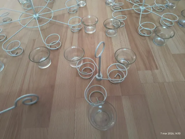 Mesa decorativa postres para comunión